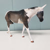 Sura OOAK Grulla Pinto Custom Pebble Mule By Kristen Cermele SAMPLE &amp; OOAK SALE MARCH 2024 SS324