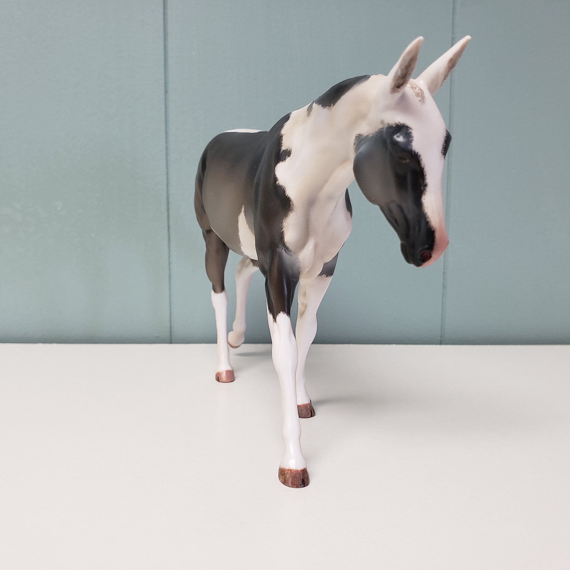 Sura OOAK Grulla Pinto Custom Pebble Mule By Kristen Cermele SAMPLE &amp; OOAK SALE MARCH 2024 SS324