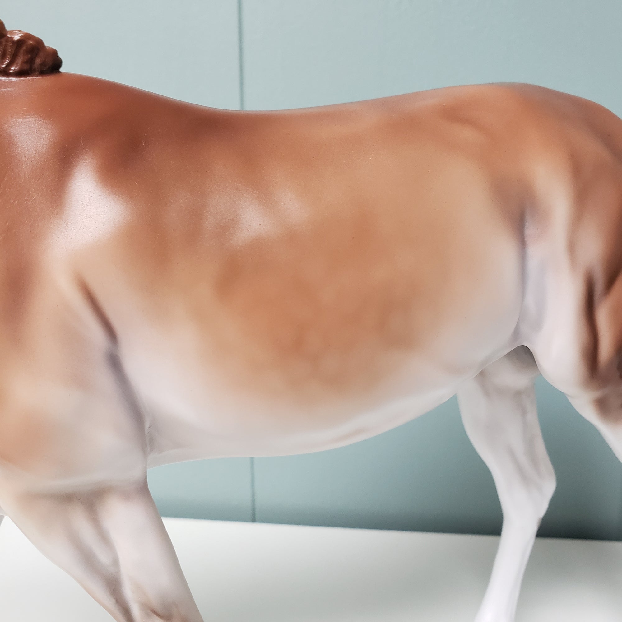 SAMPLE Velveteen Dappled Light Chestnut Custom Mule By Jess Hamill Classic Literature Series 2024 SS624