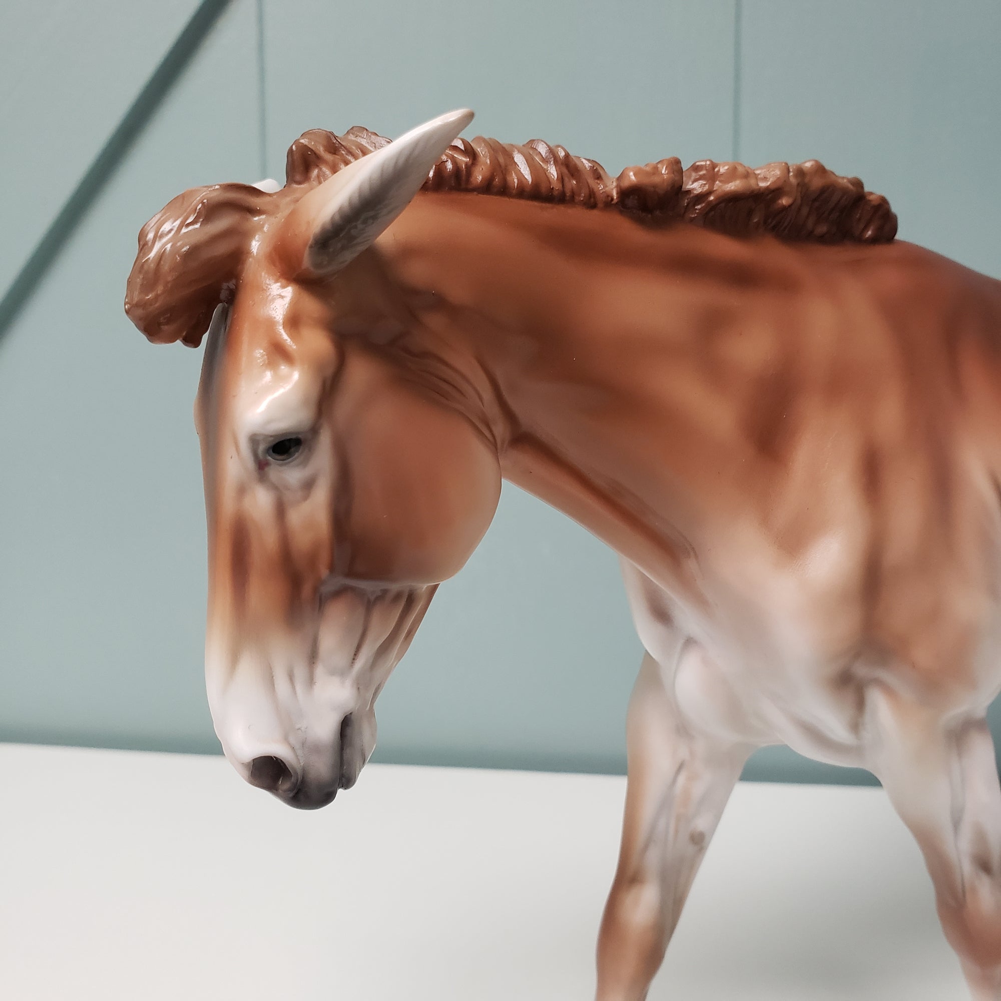 SAMPLE Velveteen Dappled Light Chestnut Custom Mule By Jess Hamill Classic Literature Series 2024 SS624