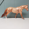 SAMPLE Best Foot Forward Golden Chestnut Champagne Custom Running Stock Horse by Ellen Robbins SS1024