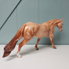 SAMPLE Best Foot Forward Golden Chestnut Champagne Custom Running Stock Horse by Ellen Robbins SS1024