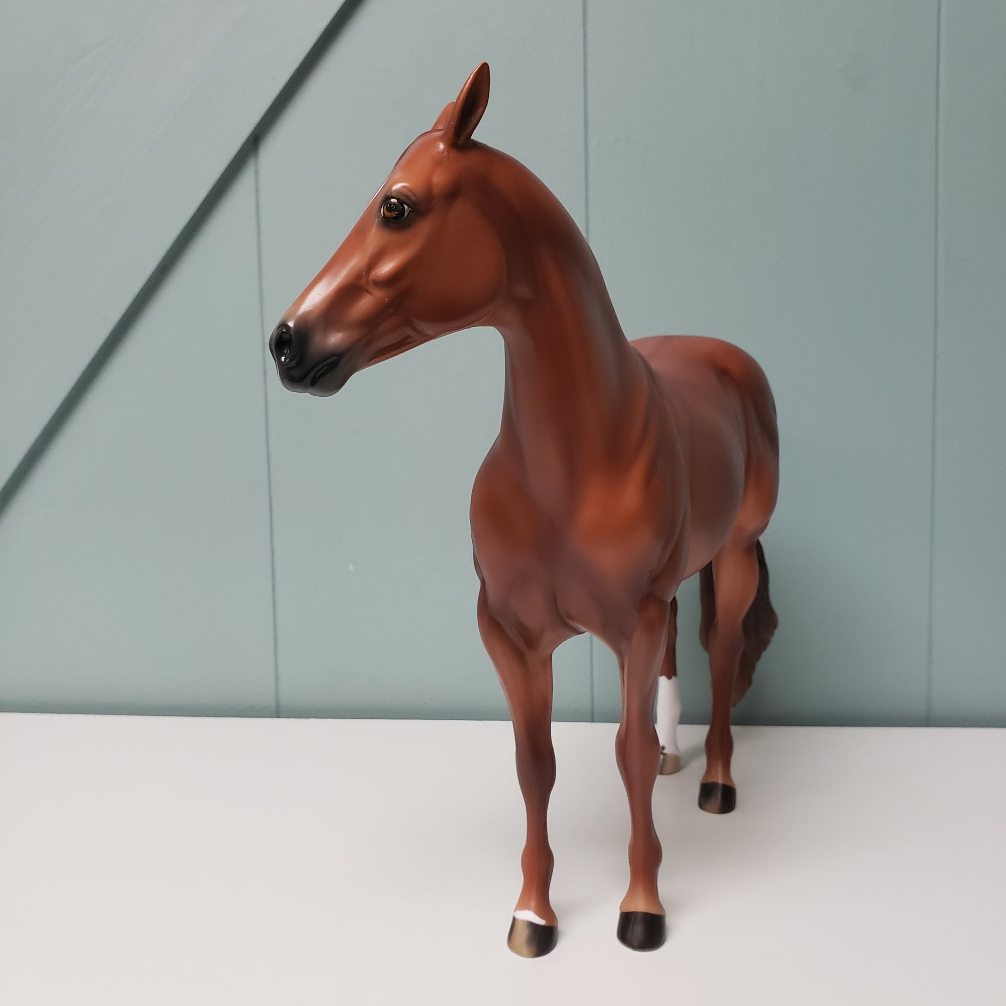 Dock Holiday LE-30 SHCF Guest Horse Portrait Run - Custom Red Dun ISH By Ellen Robbins  - SHCF24