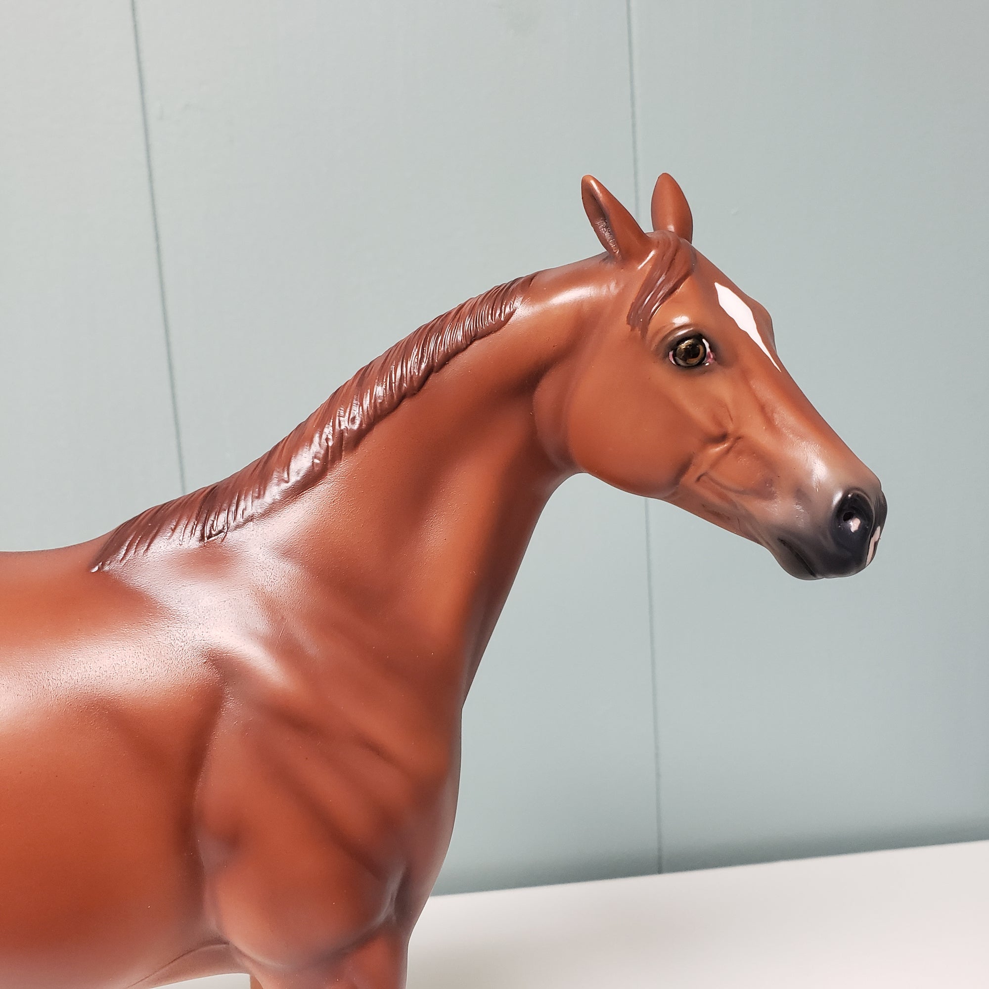 Dock Holiday LE-30 SHCF Guest Horse Portrait Run - Custom Red Dun ISH By Ellen Robbins  - SHCF24