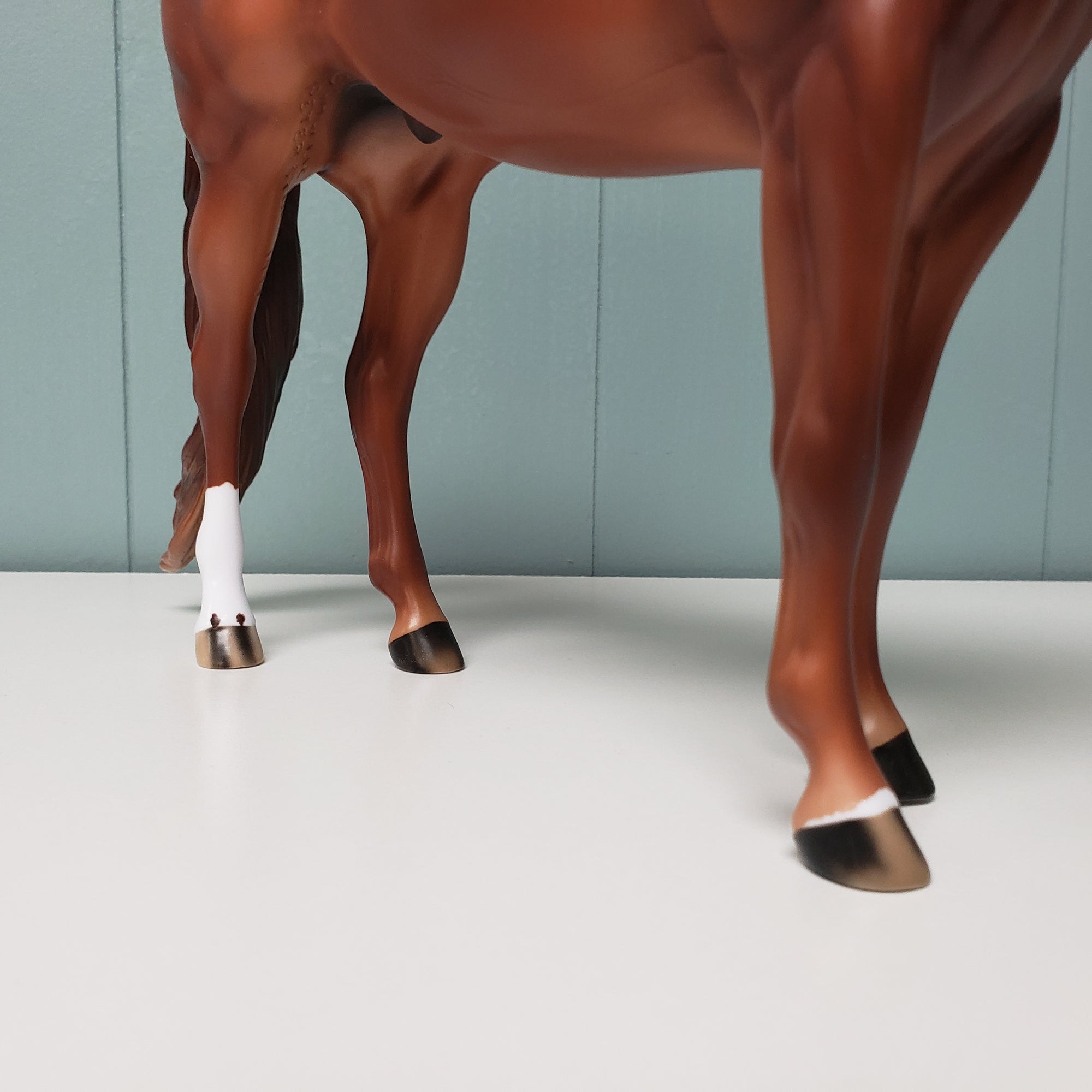 Dock Holiday LE-30 SHCF Guest Horse Portrait Run - Custom Red Dun ISH By Ellen Robbins  - SHCF24