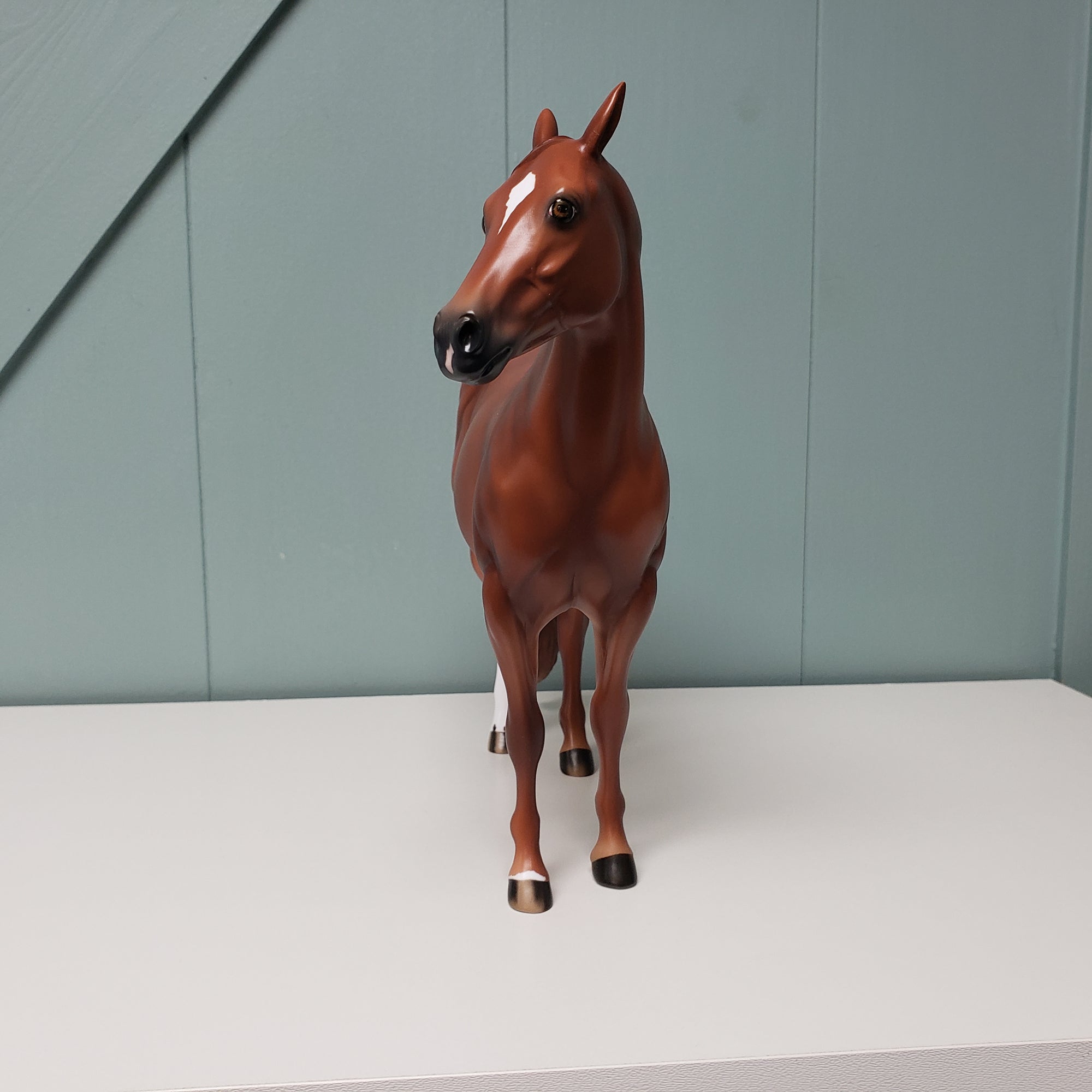 Dock Holiday LE-30 SHCF Guest Horse Portrait Run - Custom Red Dun ISH By Ellen Robbins  - SHCF24
