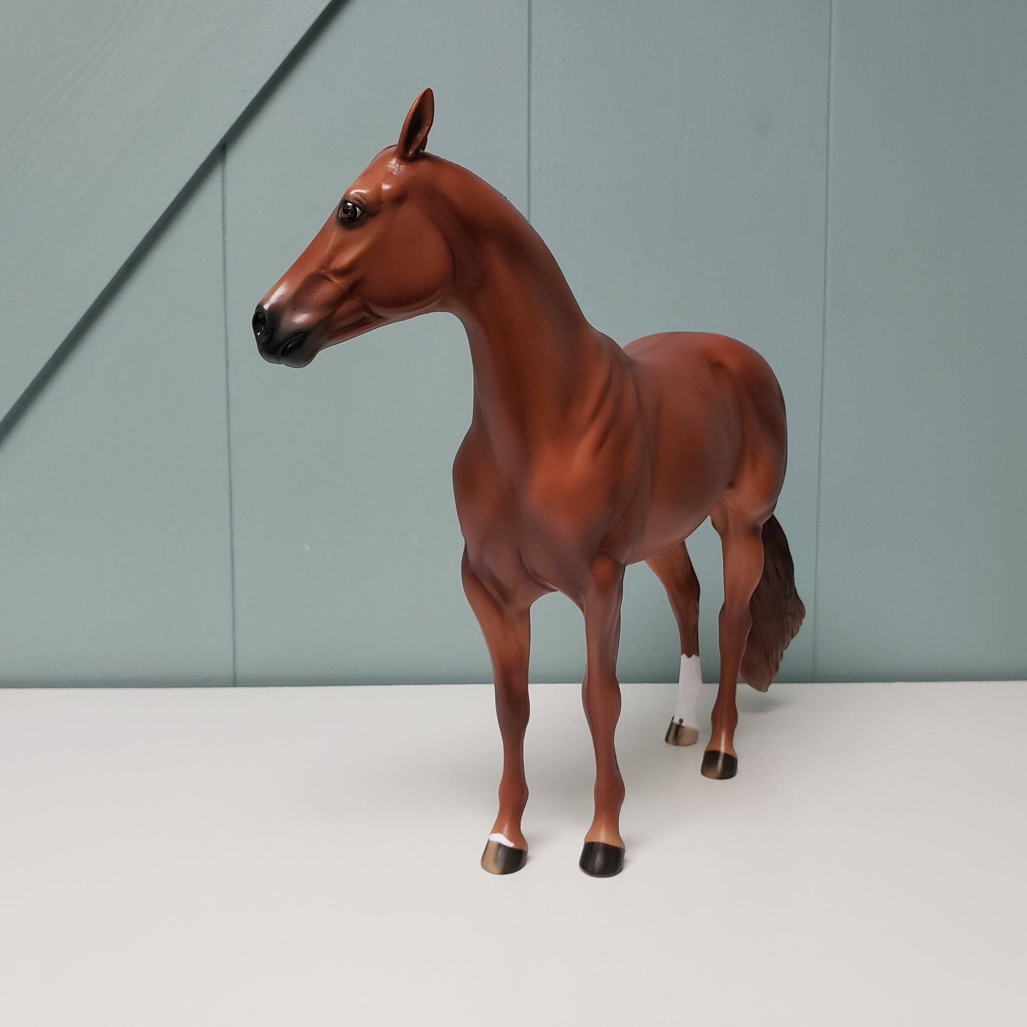 Dock Holiday LE-30 SHCF Guest Horse Portrait Run - Custom Red Dun ISH By Ellen Robbins  - SHCF24