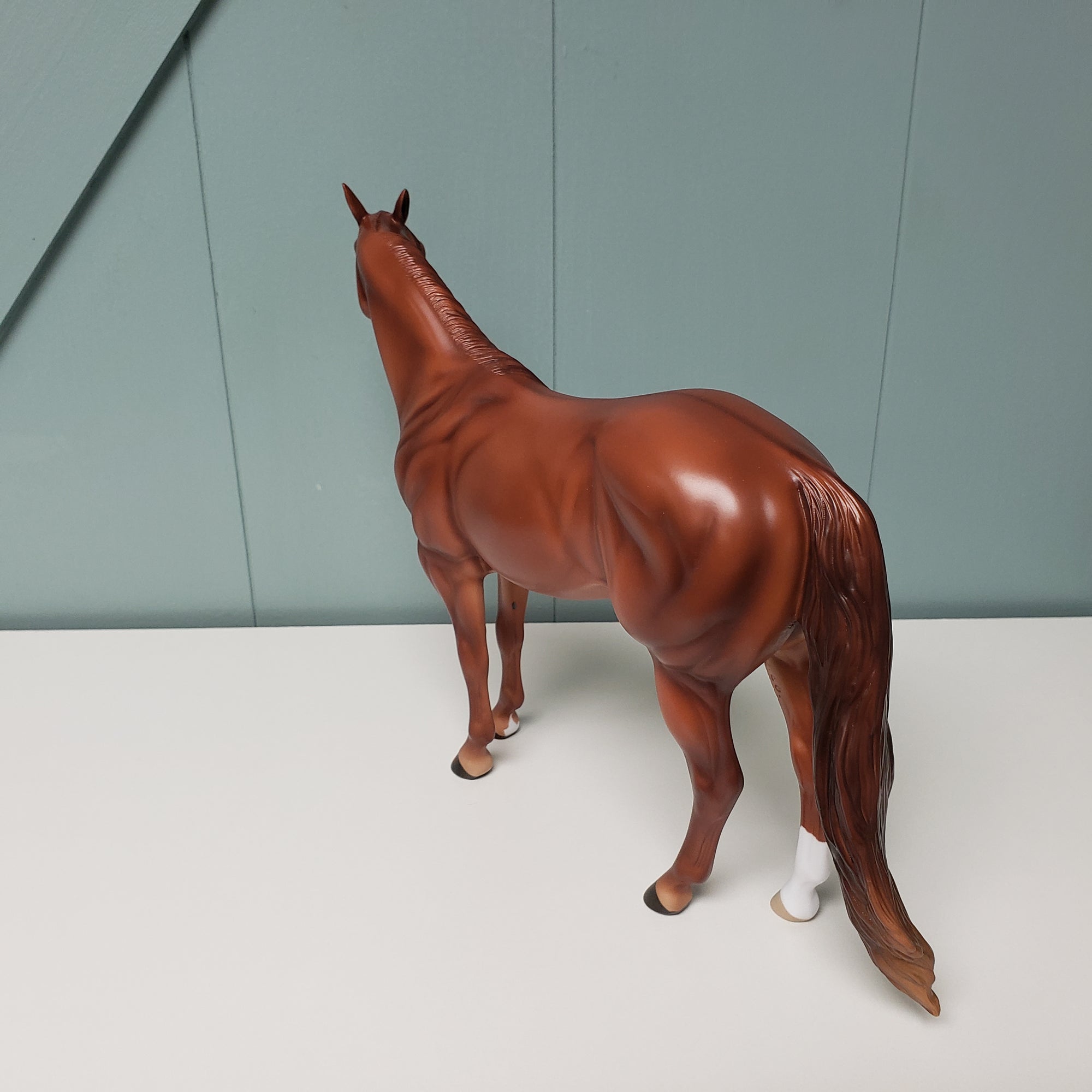 Dock Holiday LE-30 SHCF Guest Horse Portrait Run - Custom Red Dun ISH By Ellen Robbins  - SHCF24