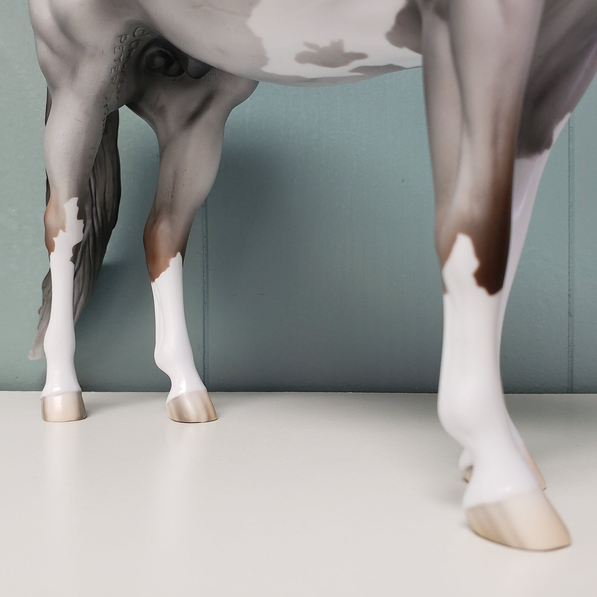 Nouveaux (Realistic) LE-15 Run Dappled Rose Grey Custom Irish Cob By Jess Hamill - SHCF24