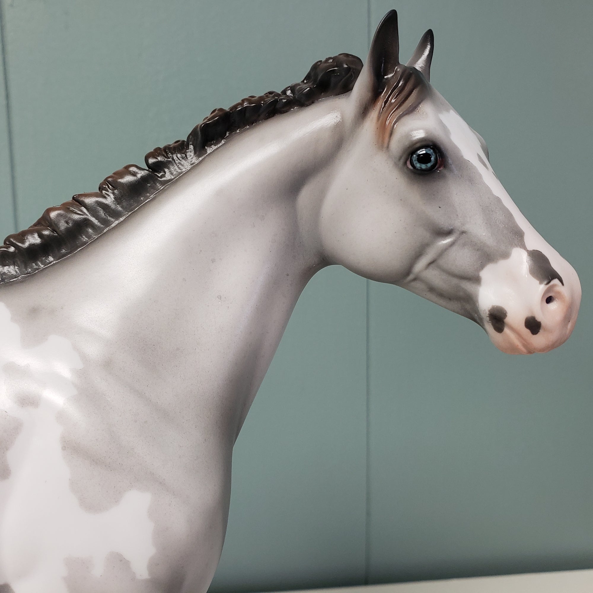 Nouveaux (Realistic) LE-15 Run Dappled Rose Grey Custom Irish Cob By Jess Hamill - SHCF24
