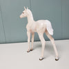 SAMPLE Nea Imera Cremello Arab Foal Customized to Andalusian Foal By Ashley Palmer SS1024