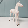 SAMPLE Nea Imera Cremello Arab Foal Customized to Andalusian Foal By Ashley Palmer SS1024