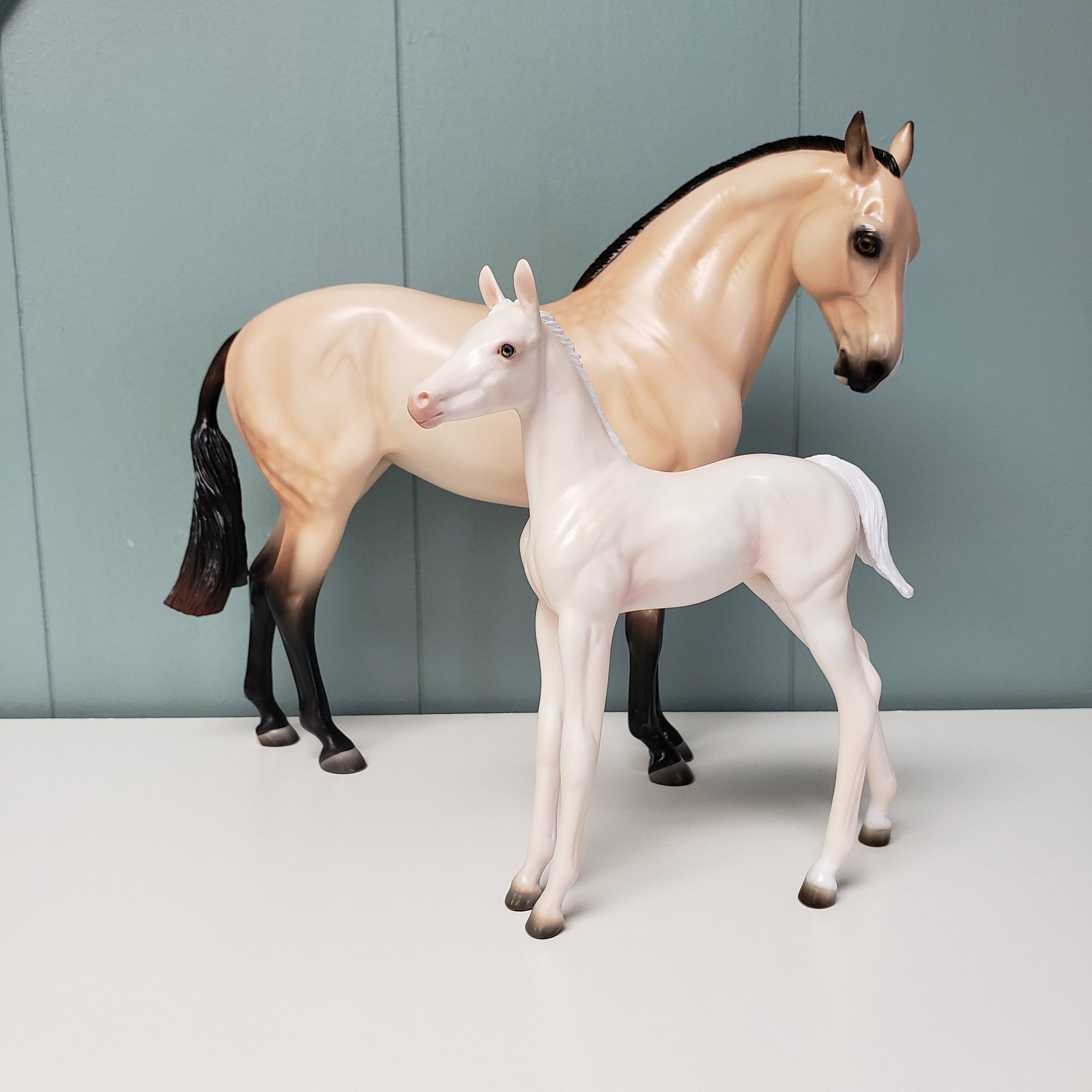 SAMPLE Metanoia Custom Dappled Buckskin Andalusian Mare By Ashley Palmer SS1024