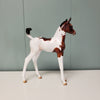 Flora LE-15 Run Bay Tobiano with Cat Tracks Custom Arab Foal By Julie Keim - SHCF24