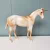 Congratulations: One LE-10 PRIZE MODEL Run Gold Weanling Unicorn with Dun Factors Deco By Jess Hamill - SHCF24