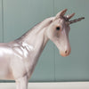 Gratitude:One LE-10 JUDGES MODEL Run Silver Deco Weanling Unicorn with Dun Factors  By Jess Hamill - SHCF24