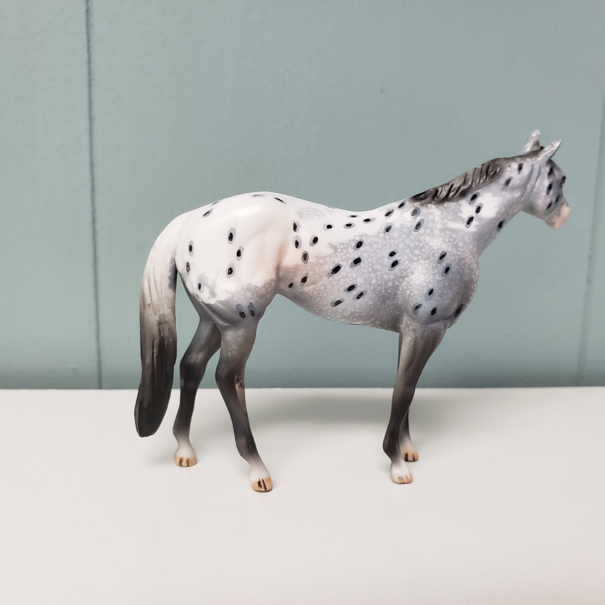 Rumple OOAK Appaloosa Stock Chip by Dawn Quick  - SHCF24