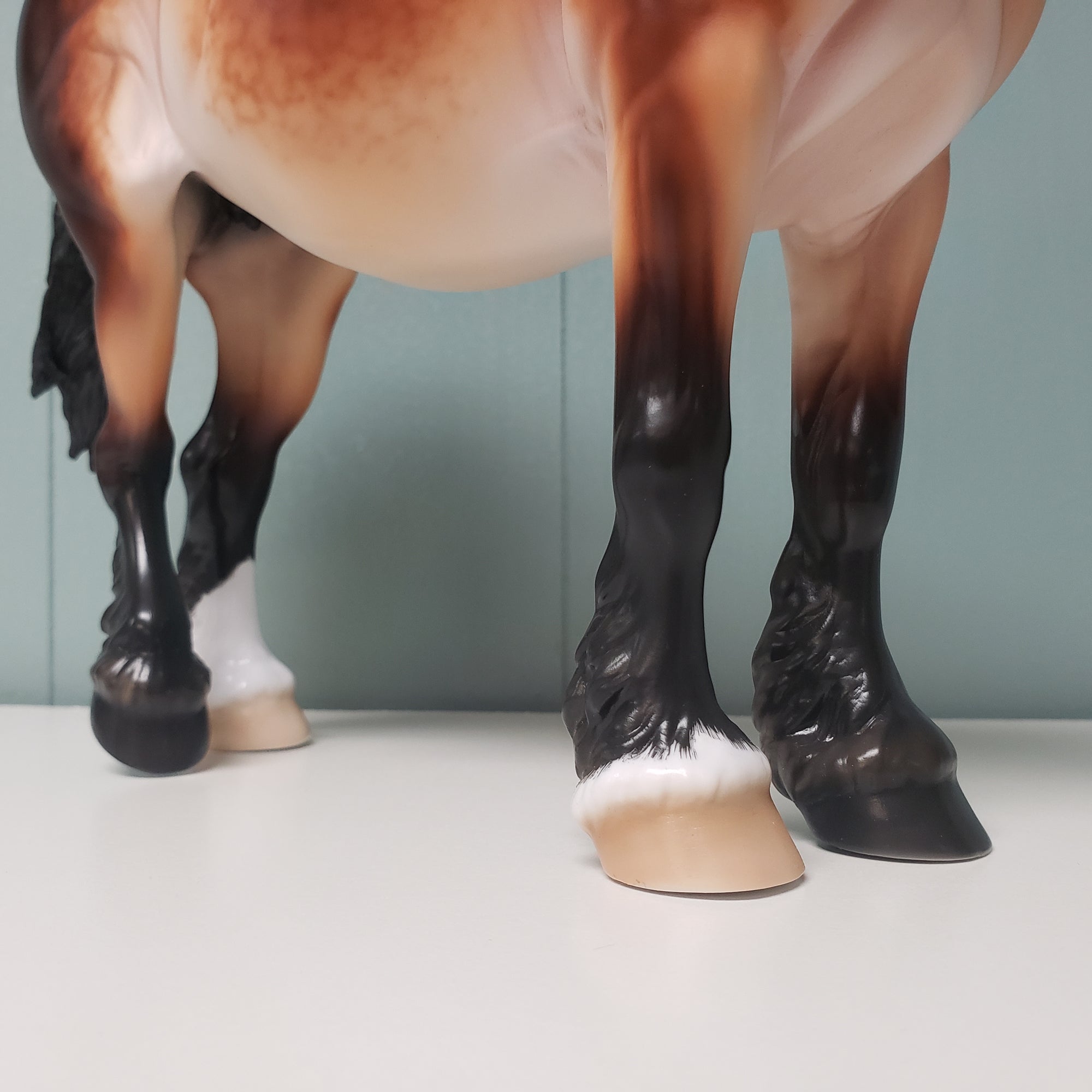 Sunspot OOAK Dappled Seal Bay Pangare Heavy Draft By Ellen Robbins - Best Offers 3/26/24