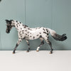 Spunky OOAK Black Appaloosa Custom Pony by Sheryl Leisure - Best Offers 3/26/24