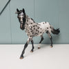 Spunky OOAK Black Appaloosa Custom Pony by Sheryl Leisure - Best Offers 3/26/24