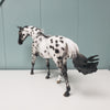 Spunky OOAK Black Appaloosa Custom Pony by Sheryl Leisure - Best Offers 3/26/24