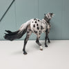 Spunky OOAK Black Appaloosa Custom Pony by Sheryl Leisure - Best Offers 3/26/24