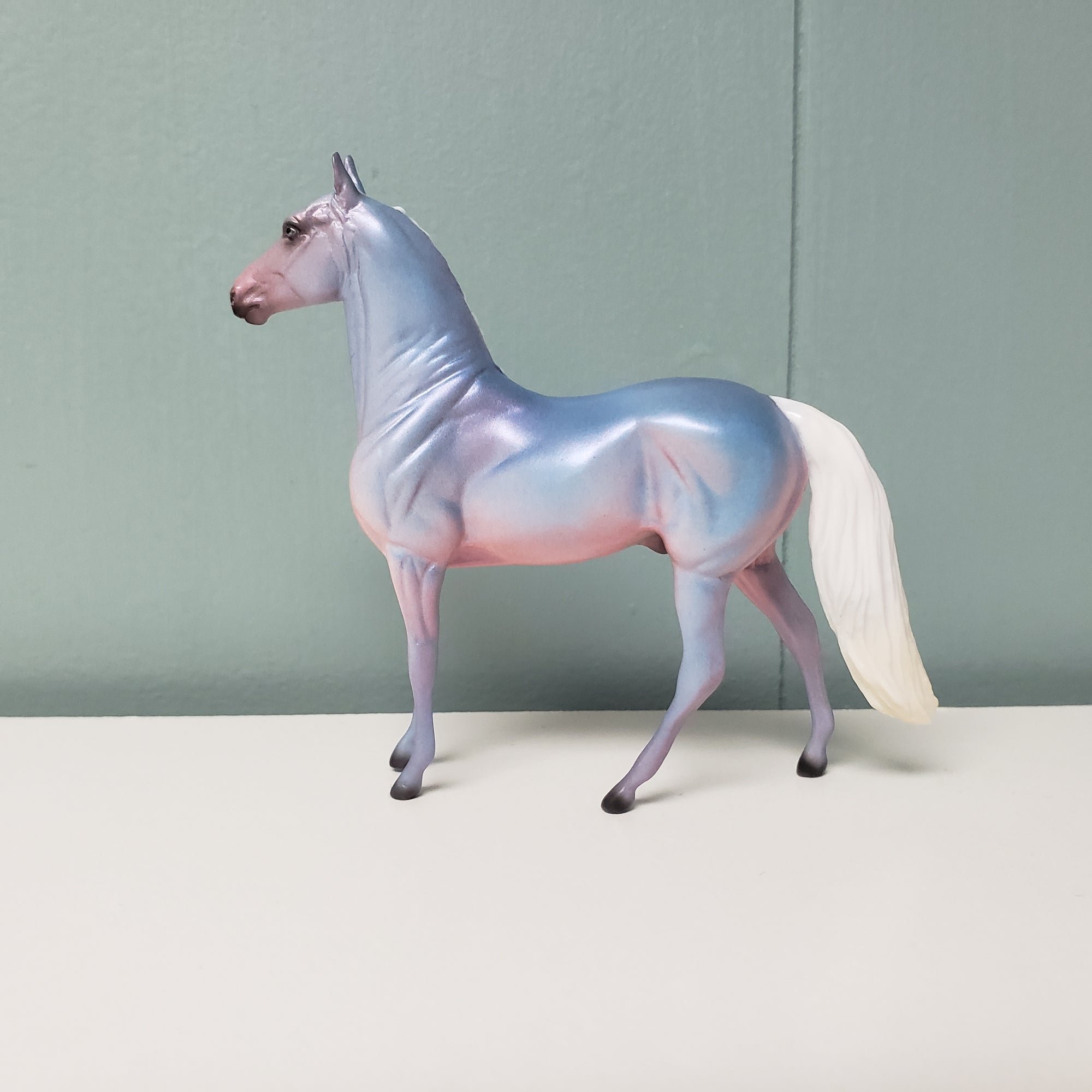 Dawn LE-6 Deco Blue and Pink Morgan Chip By Ellen Robbins