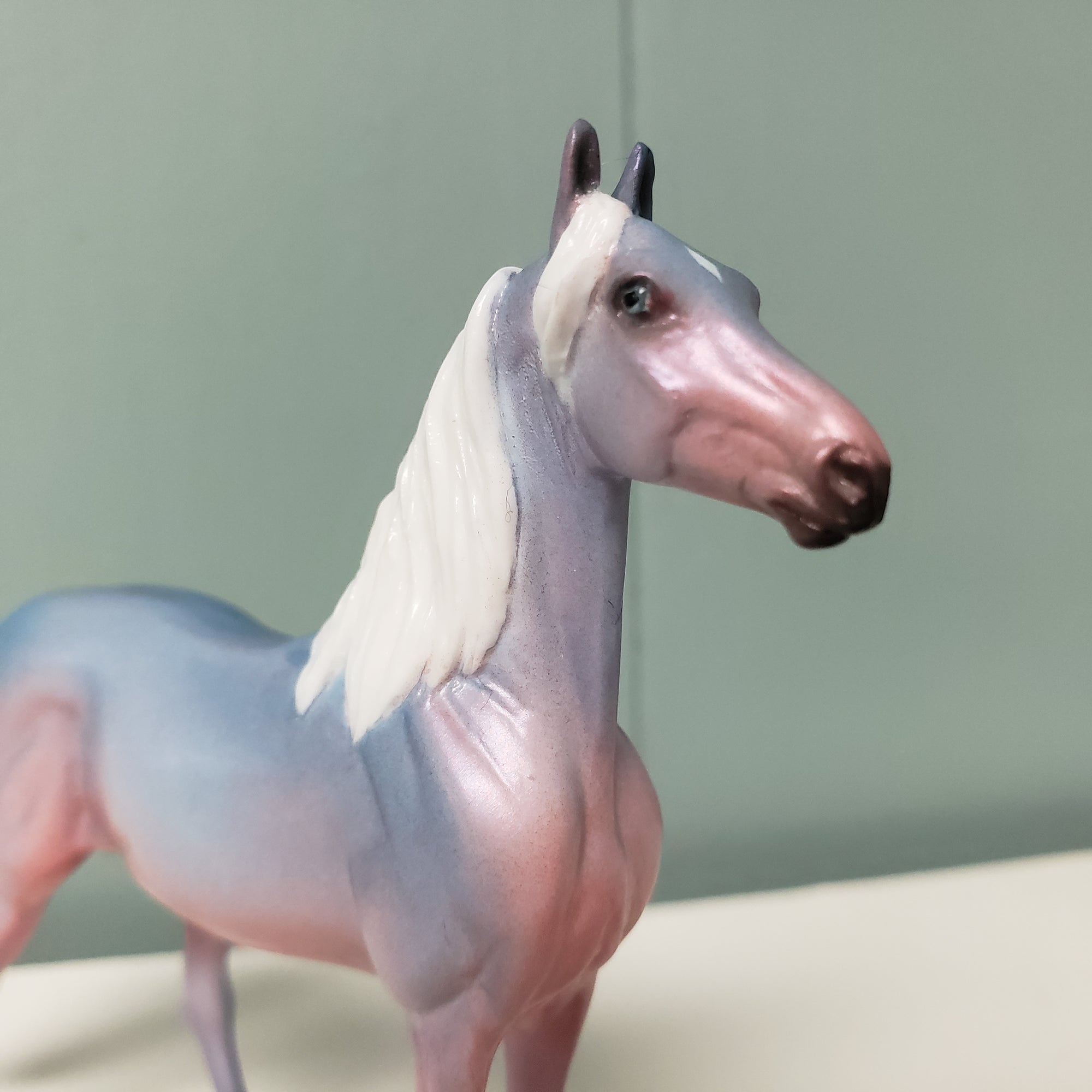 Dawn LE-6 Deco Blue and Pink Morgan Chip By Ellen Robbins