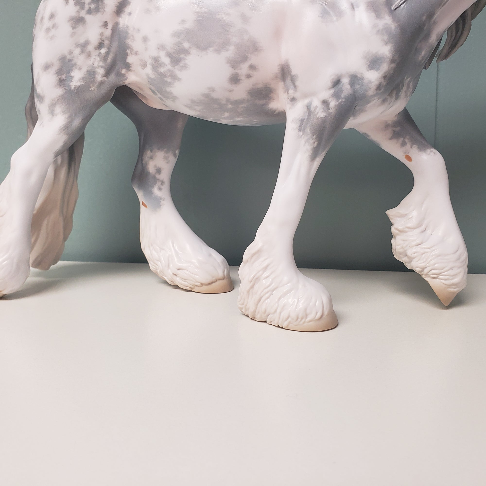 Maus OOAK Grey Sabino Custom Irish Cob By Jess Hamill Best Offers 4/2/24