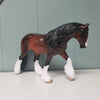 Jameson OOAK Dappled Bay Custom Irish Cob by Sheryl Leisure - Best Offers 4/2/24