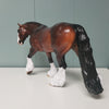 Jameson OOAK Dappled Bay Custom Irish Cob by Sheryl Leisure - Best Offers 4/2/24