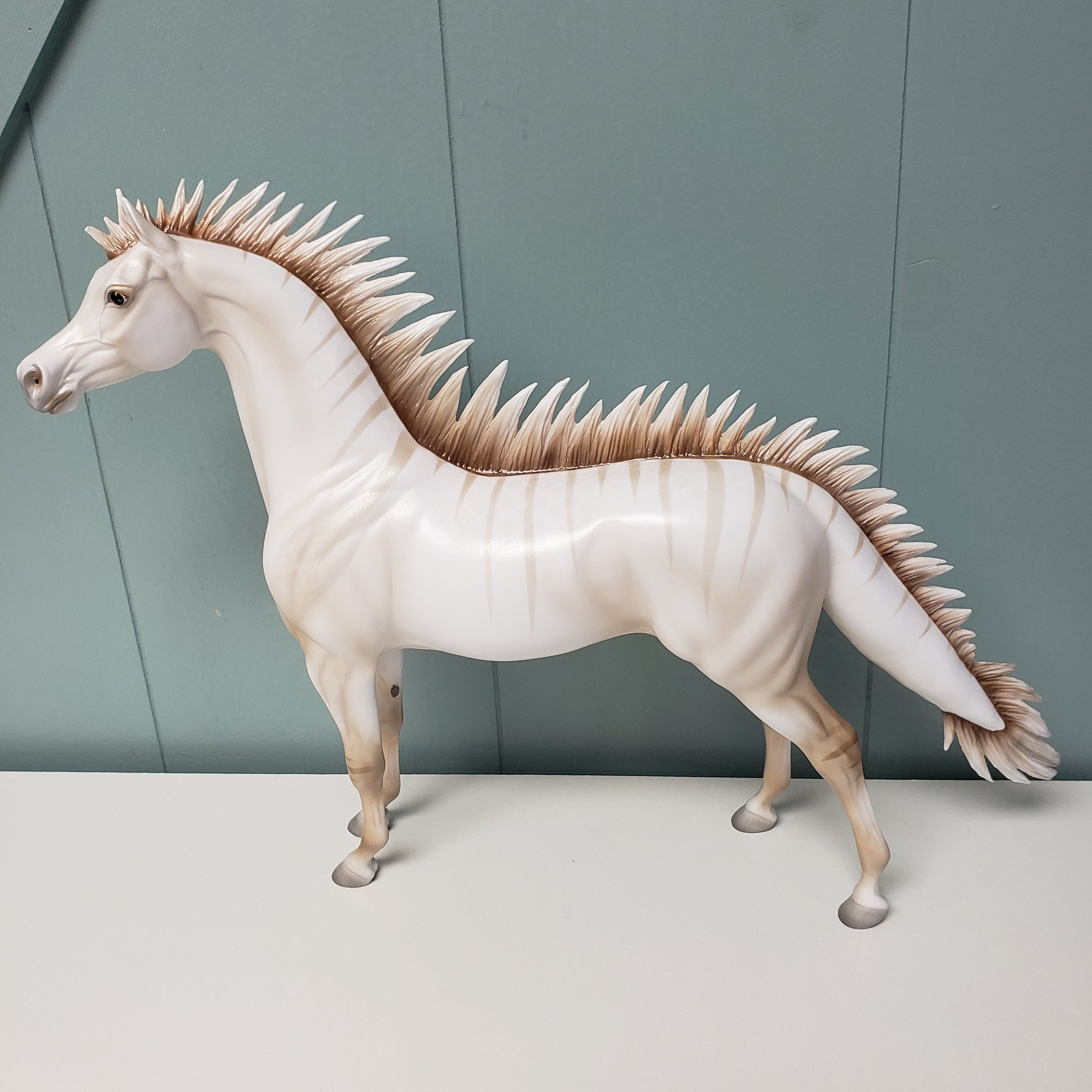 Zodiac OOAK Asian Dragon Inspired Parchment Colored With Colorshift Scales Arabian By Ellen Robbins SHCF24 BEST OFFER