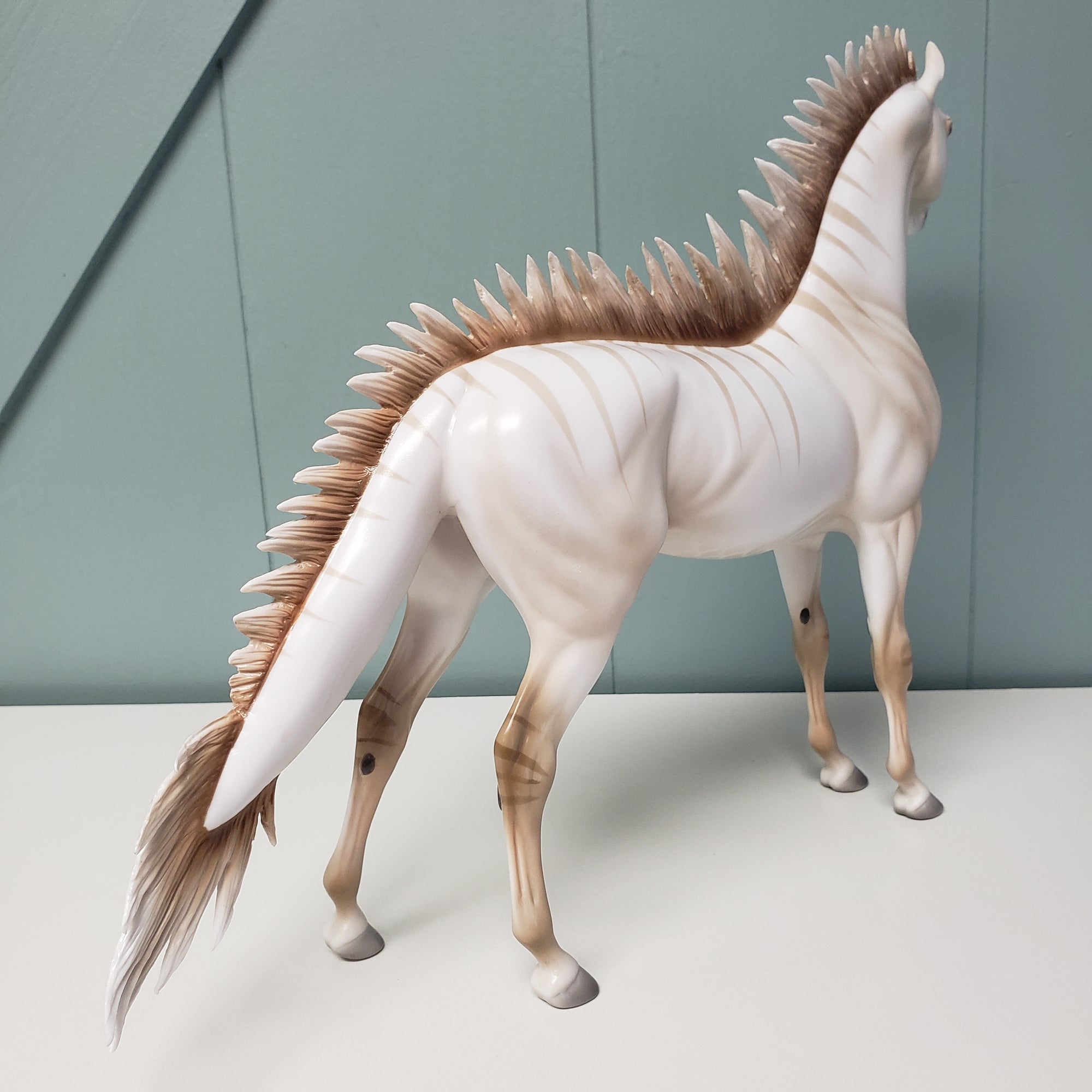 Zodiac OOAK Asian Dragon Inspired Parchment Colored With Colorshift Scales Arabian By Ellen Robbins SHCF24 BEST OFFER
