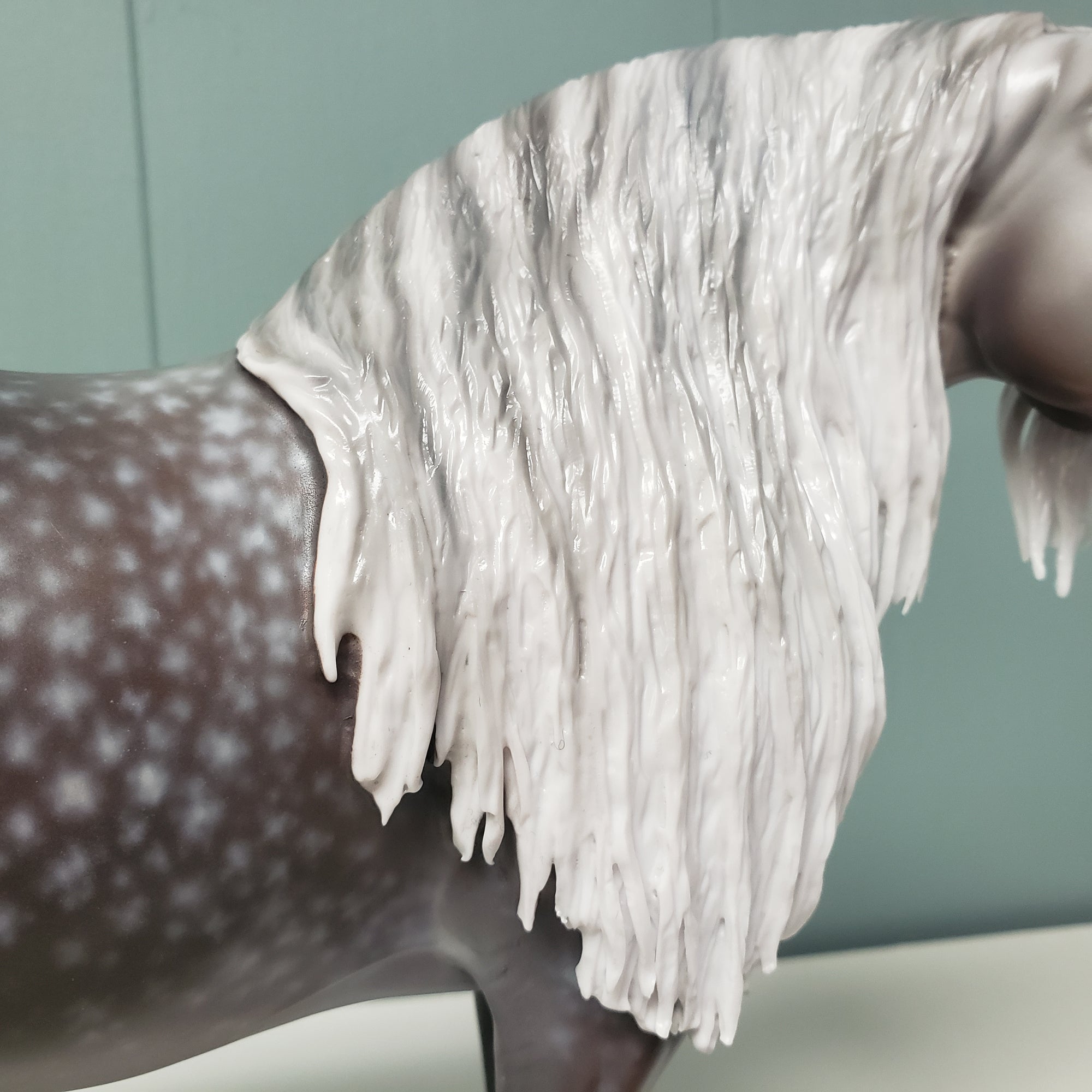 Seraphesia OOAK Star Dappled Grey Custom Hairy Heavy Draft By Jess Hamill SHCF24 BEST OFFER