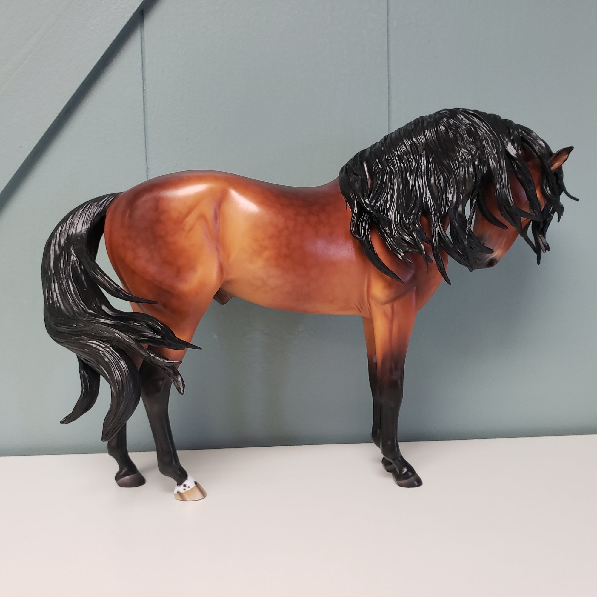 Trinity OOAK Dappled Sooty Bay Andalusian by Ellen Robbins Best Offers 4/2/24