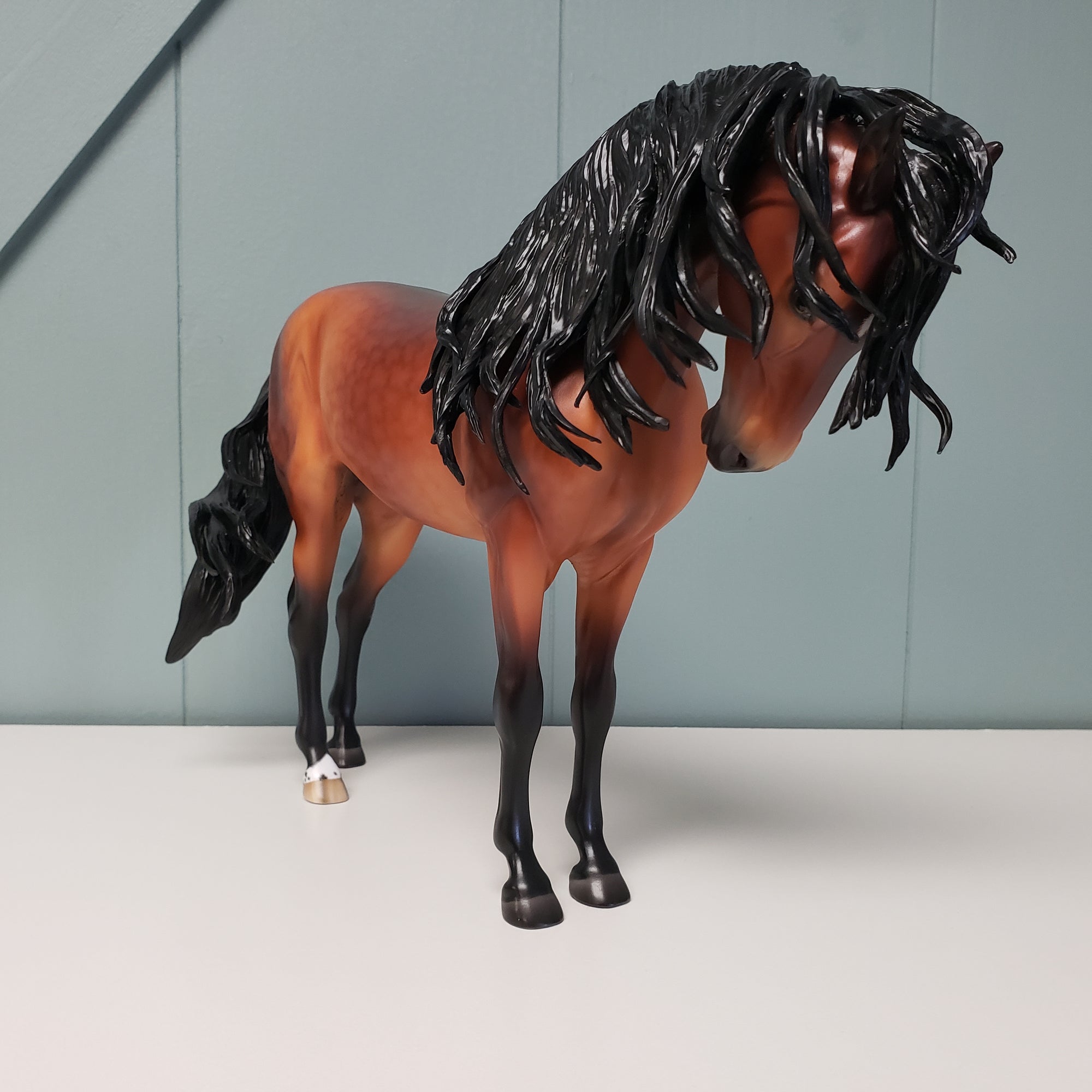 Trinity OOAK Dappled Sooty Bay Andalusian by Ellen Robbins Best Offers 4/2/24