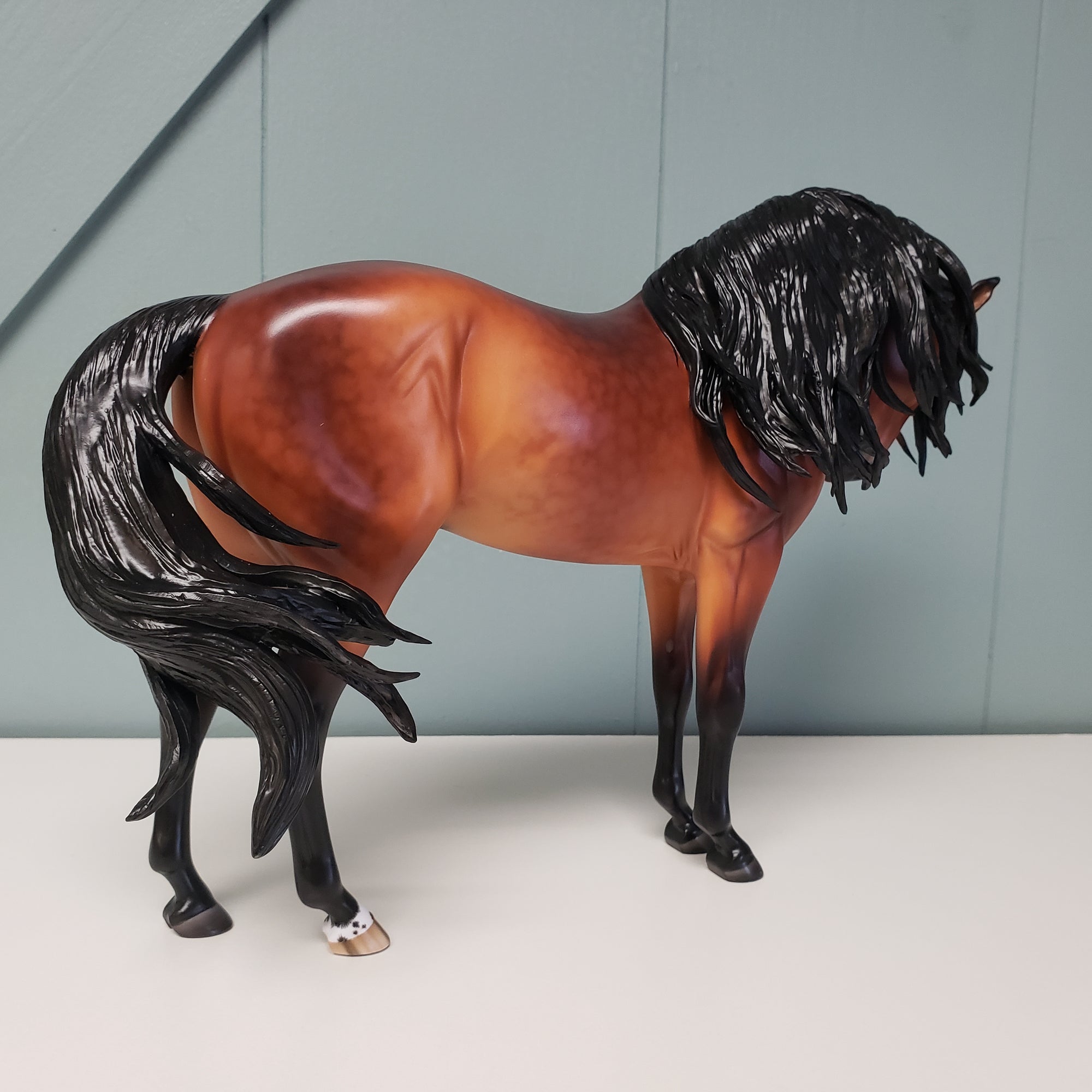 Trinity OOAK Dappled Sooty Bay Andalusian by Ellen Robbins Best Offers 4/2/24