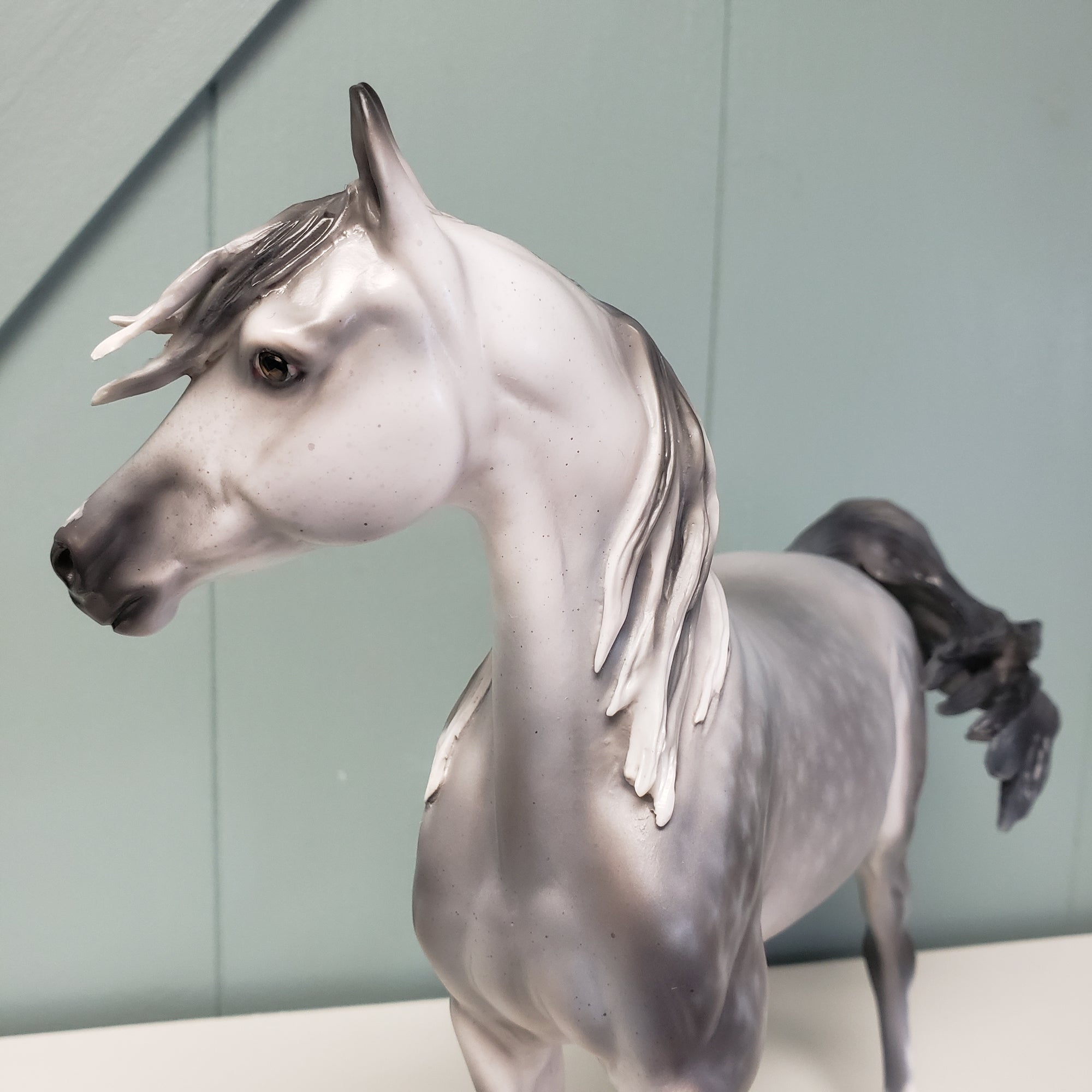 Kida OOAK Star Dappled Grey Custom Arab Mare By Jess Hamill Best Offers 4/2/24