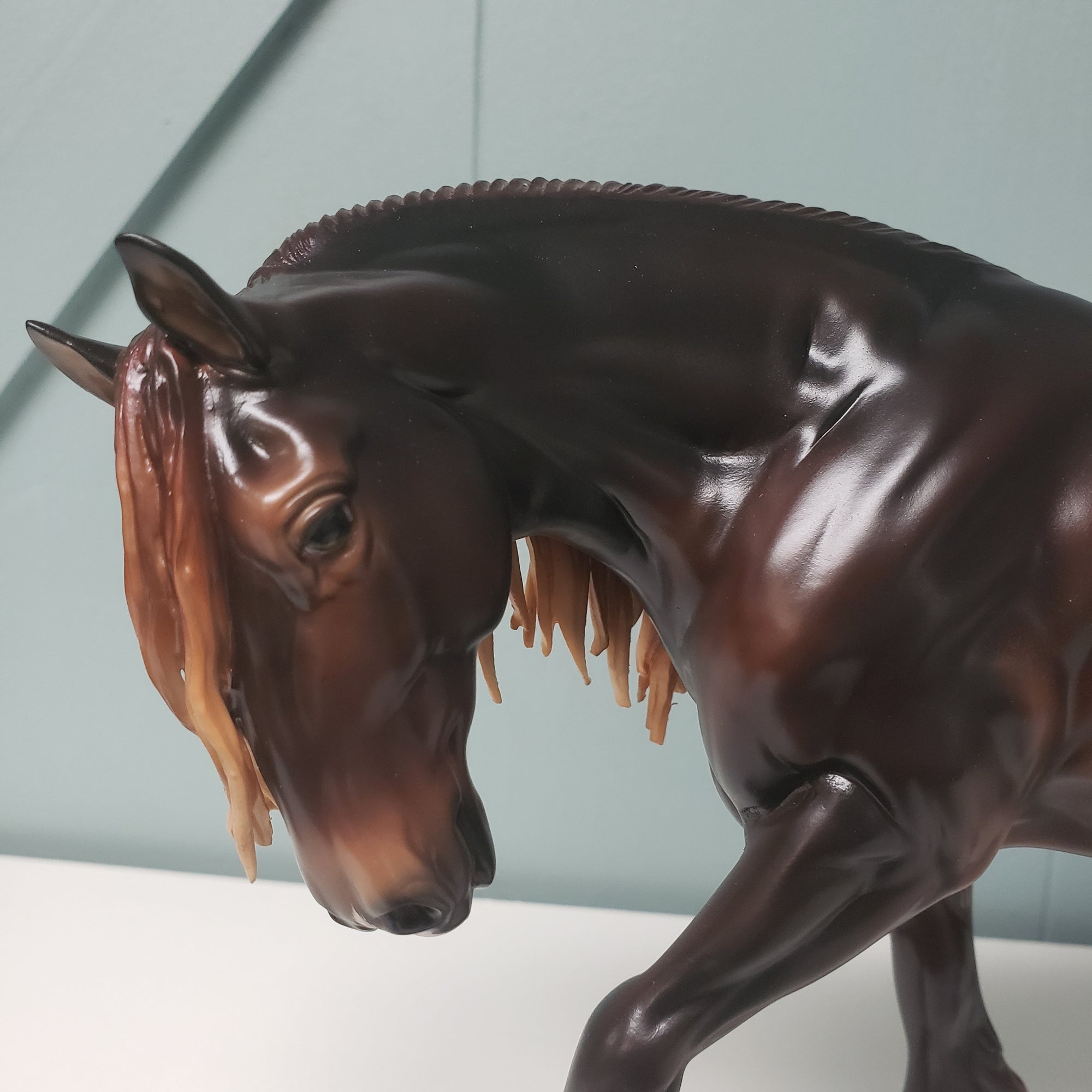 Penumbra OOAK Dappled Liver Chestnut Custom Irish Cob By Ashley Palmer - Best Offers 4/9/24