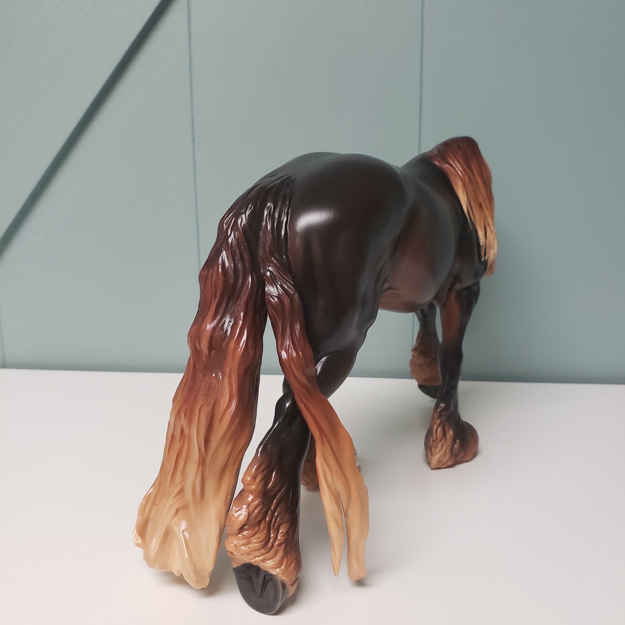 Penumbra OOAK Dappled Liver Chestnut Custom Irish Cob By Ashley Palmer - Best Offers 4/9/24