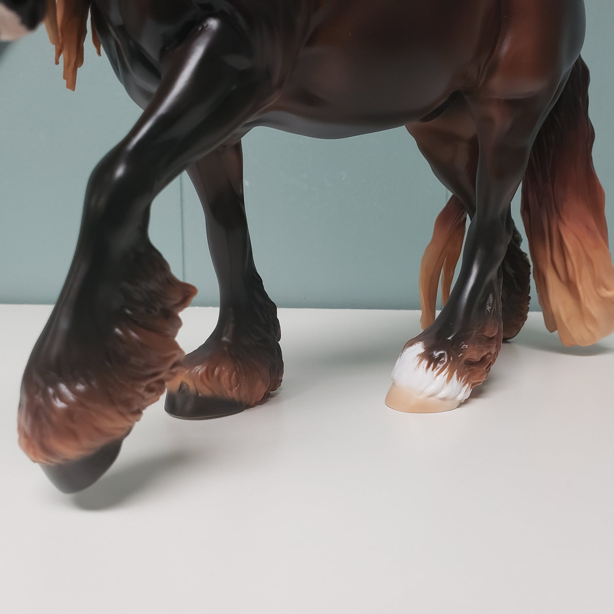 Penumbra OOAK Dappled Liver Chestnut Custom Irish Cob By Ashley Palmer - Best Offers 4/9/24