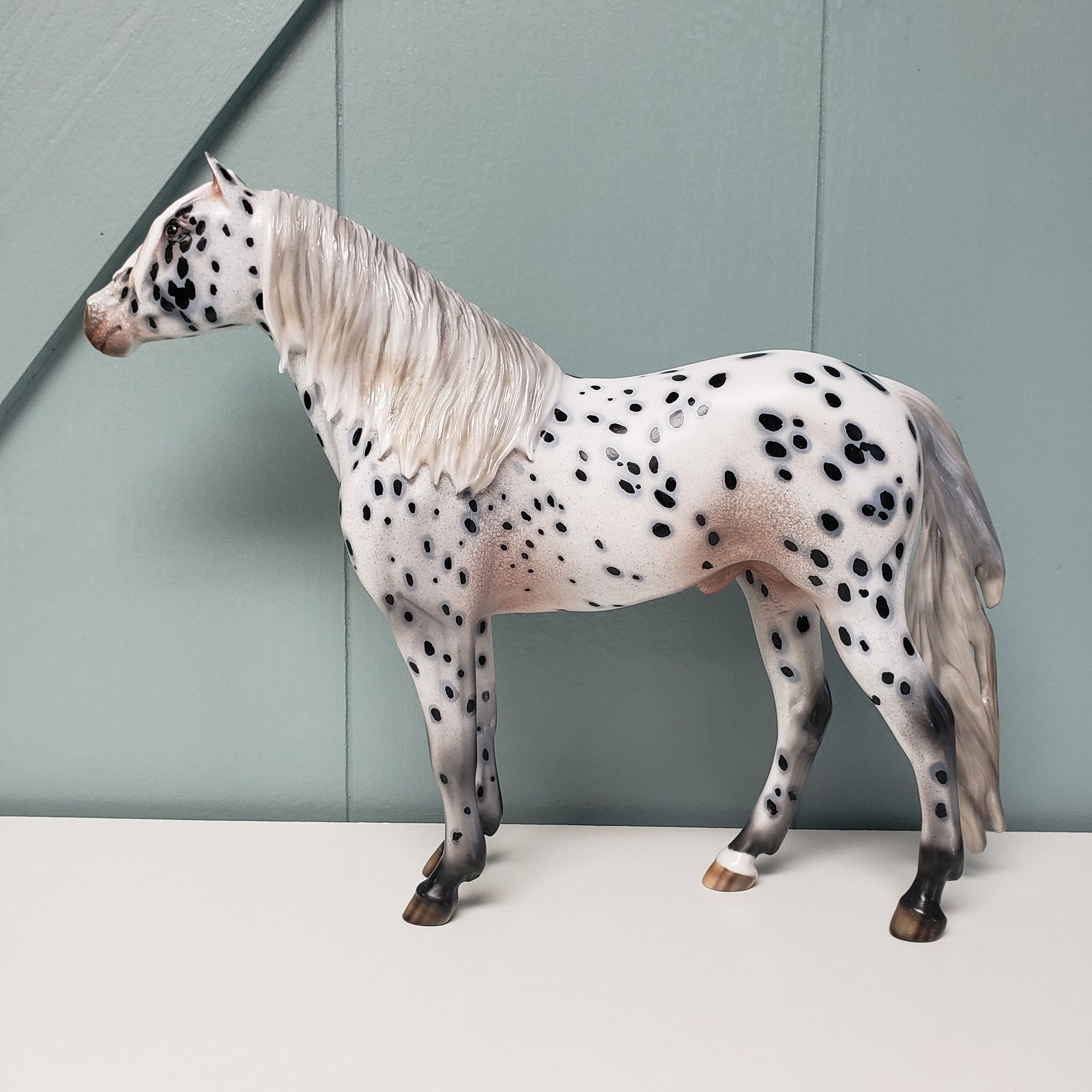 Halcyon OOAK Appaloosa Custom Mustang By Dawn Quick - Best Offers 4/9/24