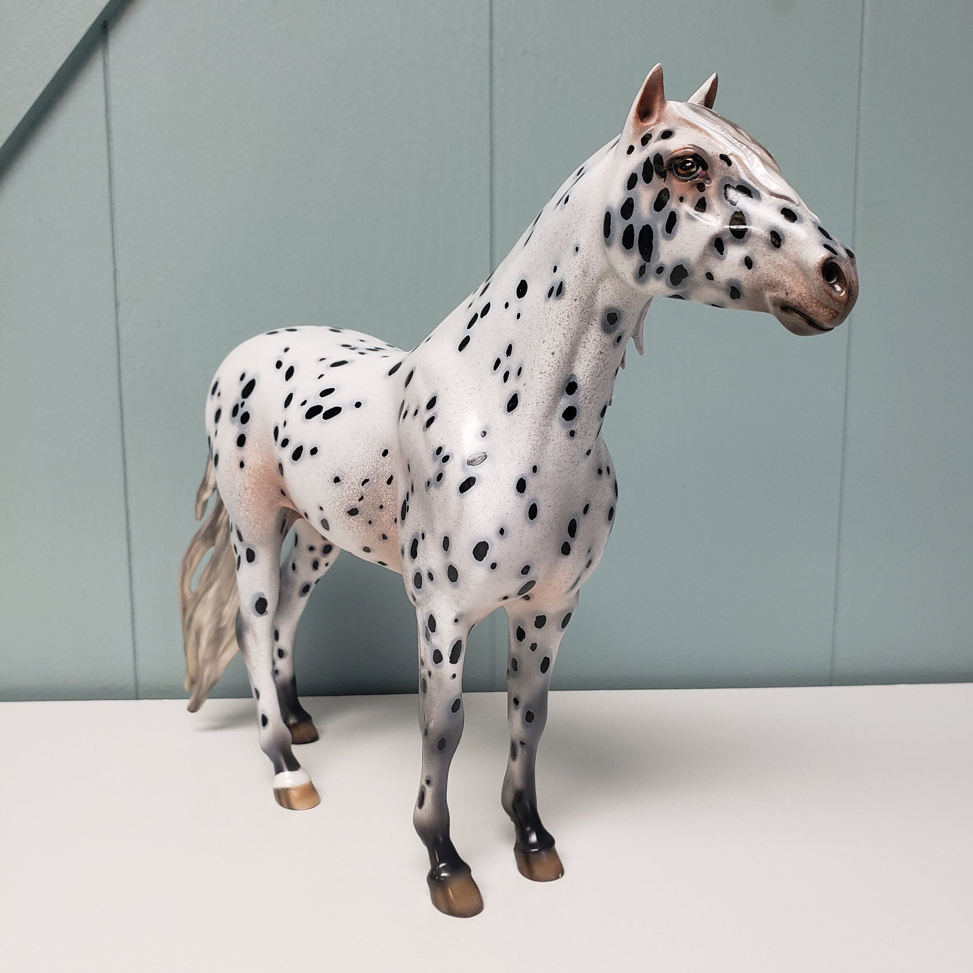 Halcyon OOAK Appaloosa Custom Mustang By Dawn Quick - Best Offers 4/9/24
