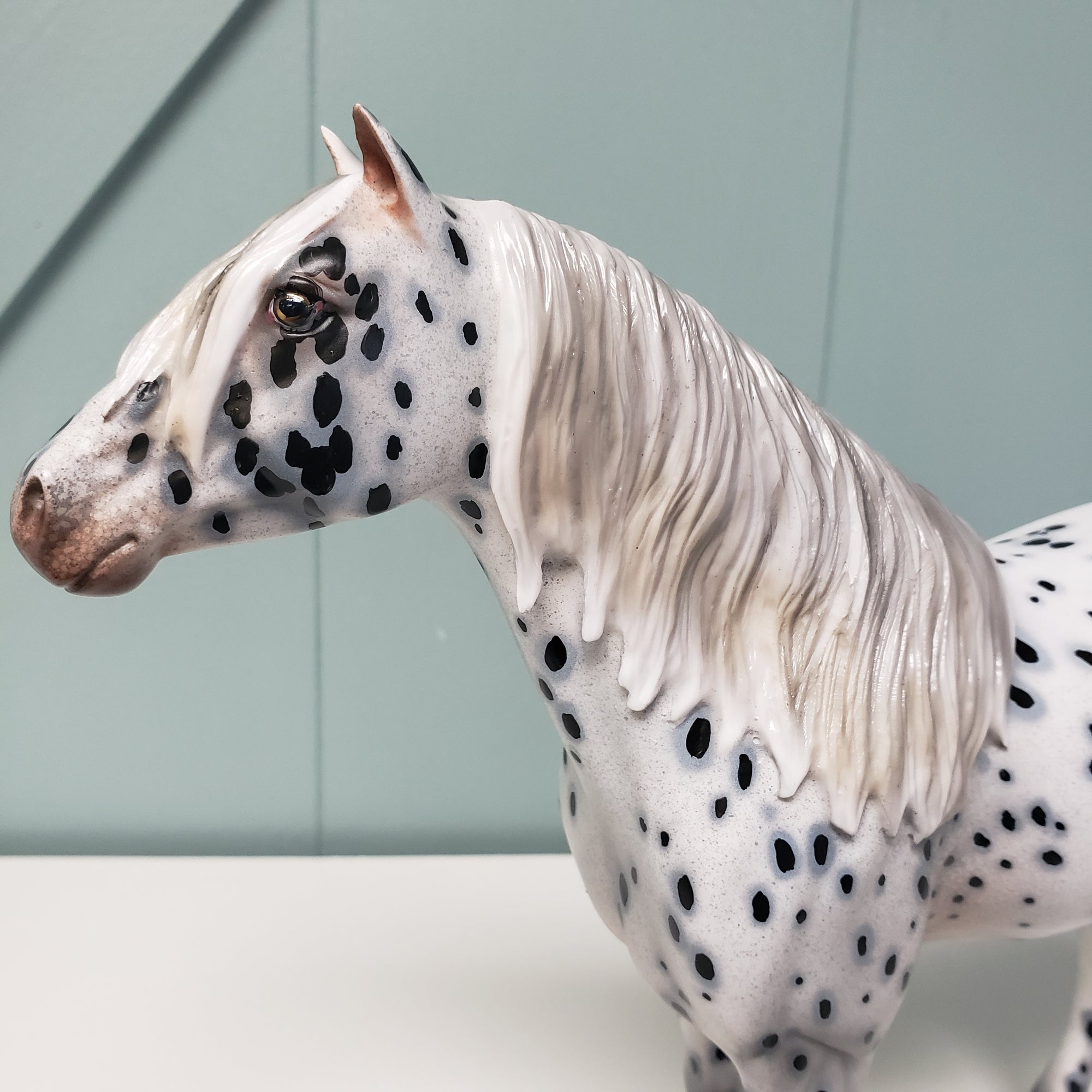 Halcyon OOAK Appaloosa Custom Mustang By Dawn Quick - Best Offers 4/9/24