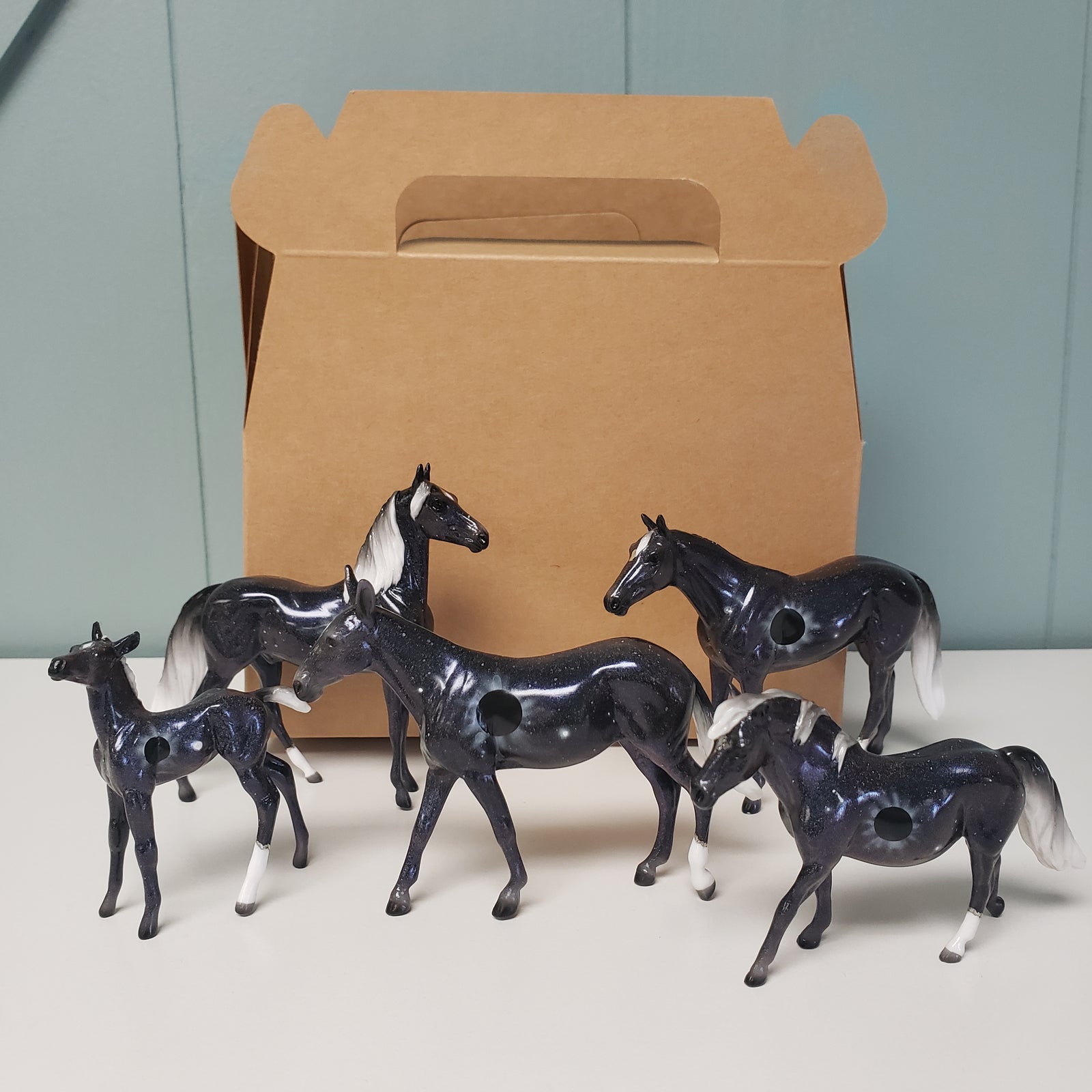 Total Eclipse Glossy Eclipse Holographic with Mirror Silver Mapping Design Deco Chip Grab Bags By Ellen Robbins😍 One Per Customer Please - 15 pieces!