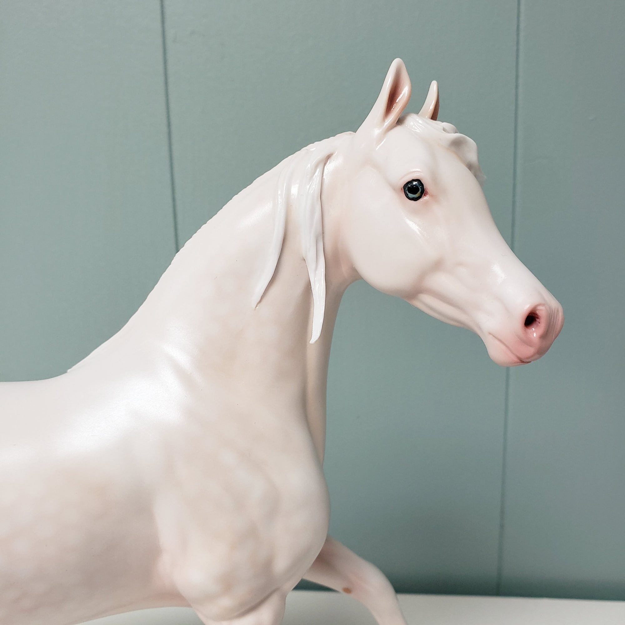 Subtle Beauty OOAK Dappled Cremello Custom Arab Mare By Ashley Palmer - Best Offers 4/16/24