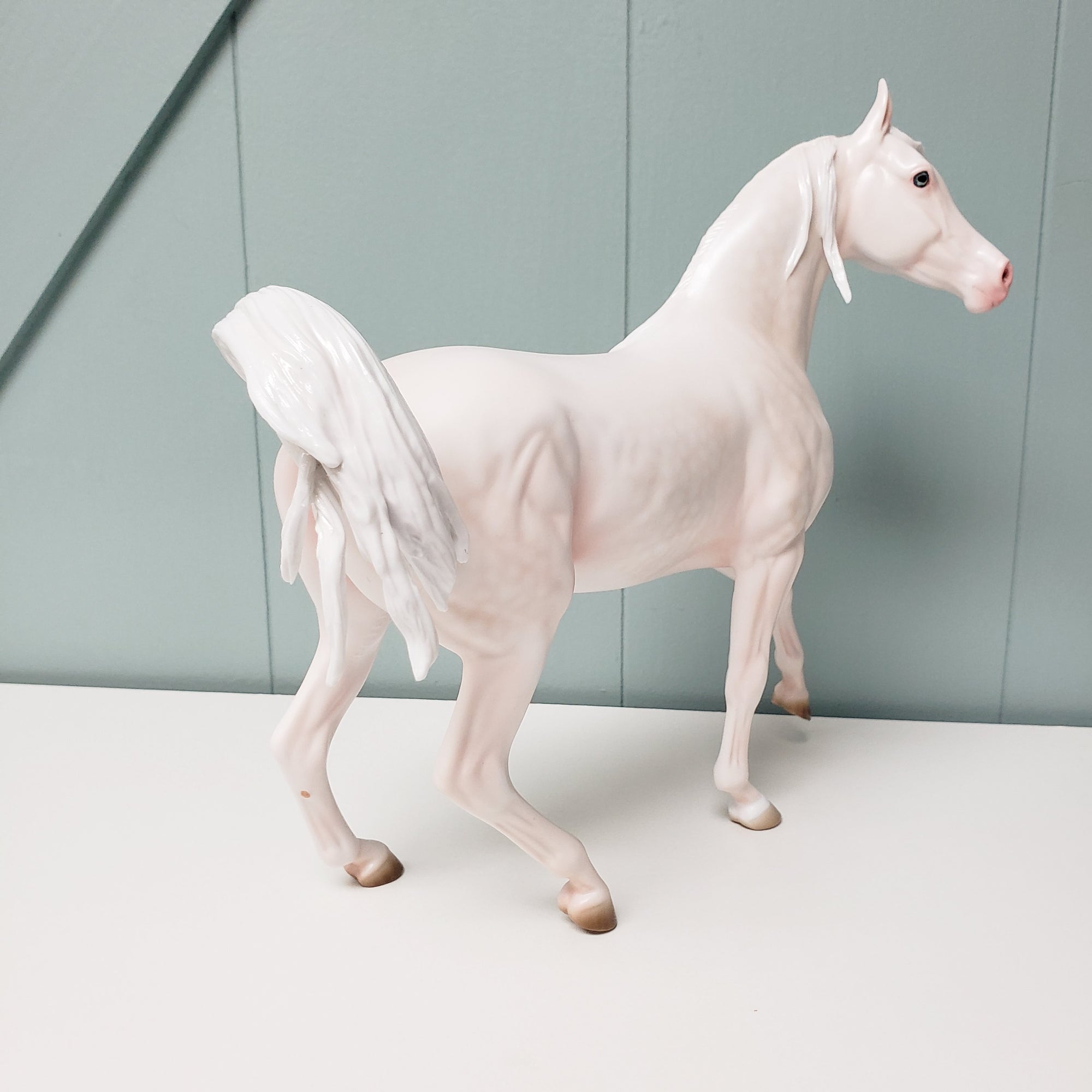 Subtle Beauty OOAK Dappled Cremello Custom Arab Mare By Ashley Palmer - Best Offers 4/16/24