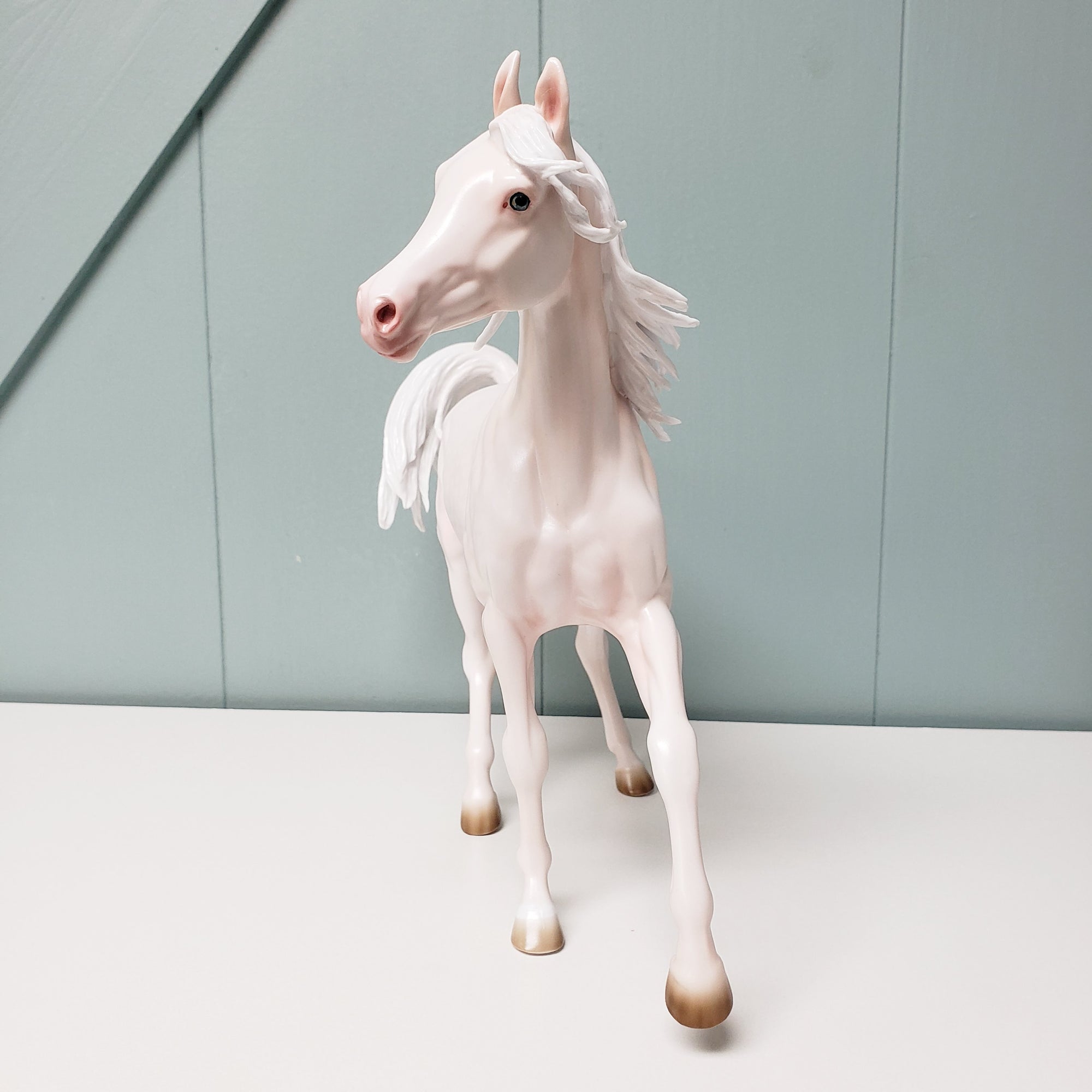 Subtle Beauty OOAK Dappled Cremello Custom Arab Mare By Ashley Palmer - Best Offers 4/16/24