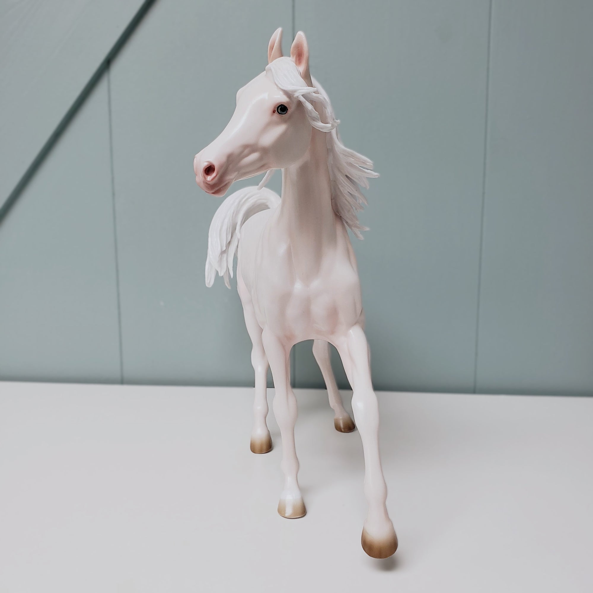 Subtle Beauty OOAK Dappled Cremello Custom Arab Mare By Ashley Palmer - Best Offers 4/16/24