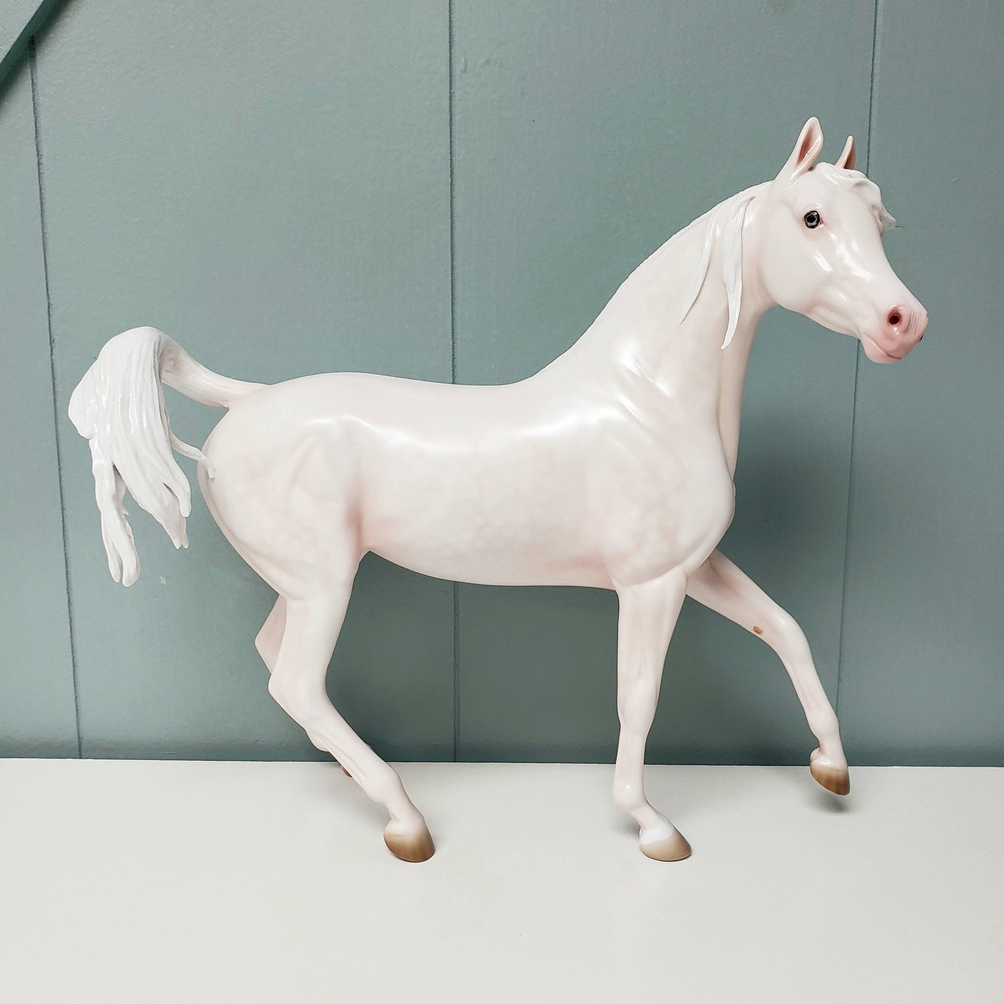 Subtle Beauty OOAK Dappled Cremello Custom Arab Mare By Ashley Palmer - Best Offers 4/16/24